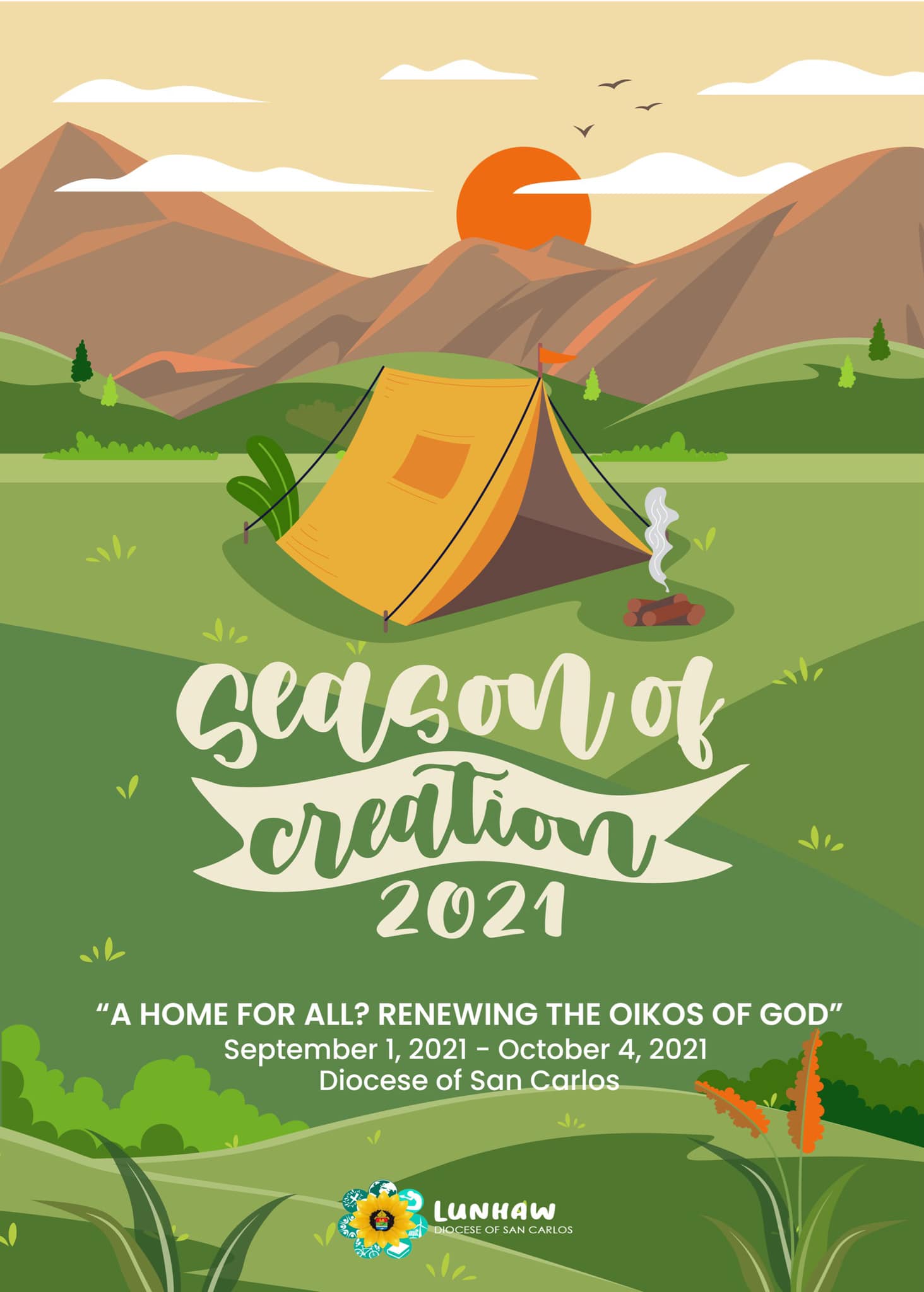 The season of creation is... - Lunhaw - Diocese of San Carlos | Facebook