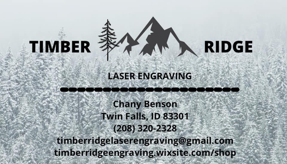 Timber Ridge Laser Engraving | Twin Falls ID