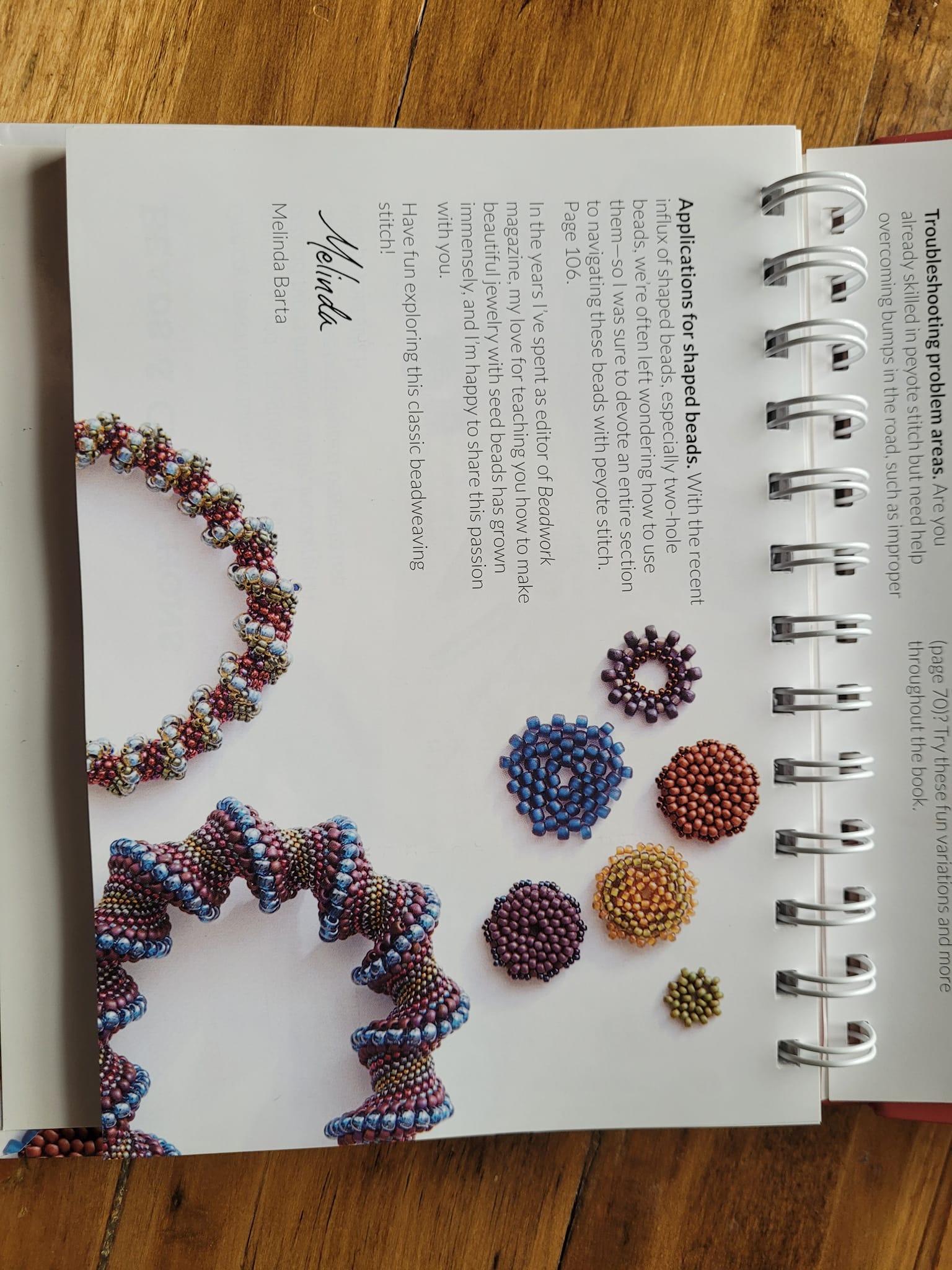 Peyote stitch beading resources and book recommendations