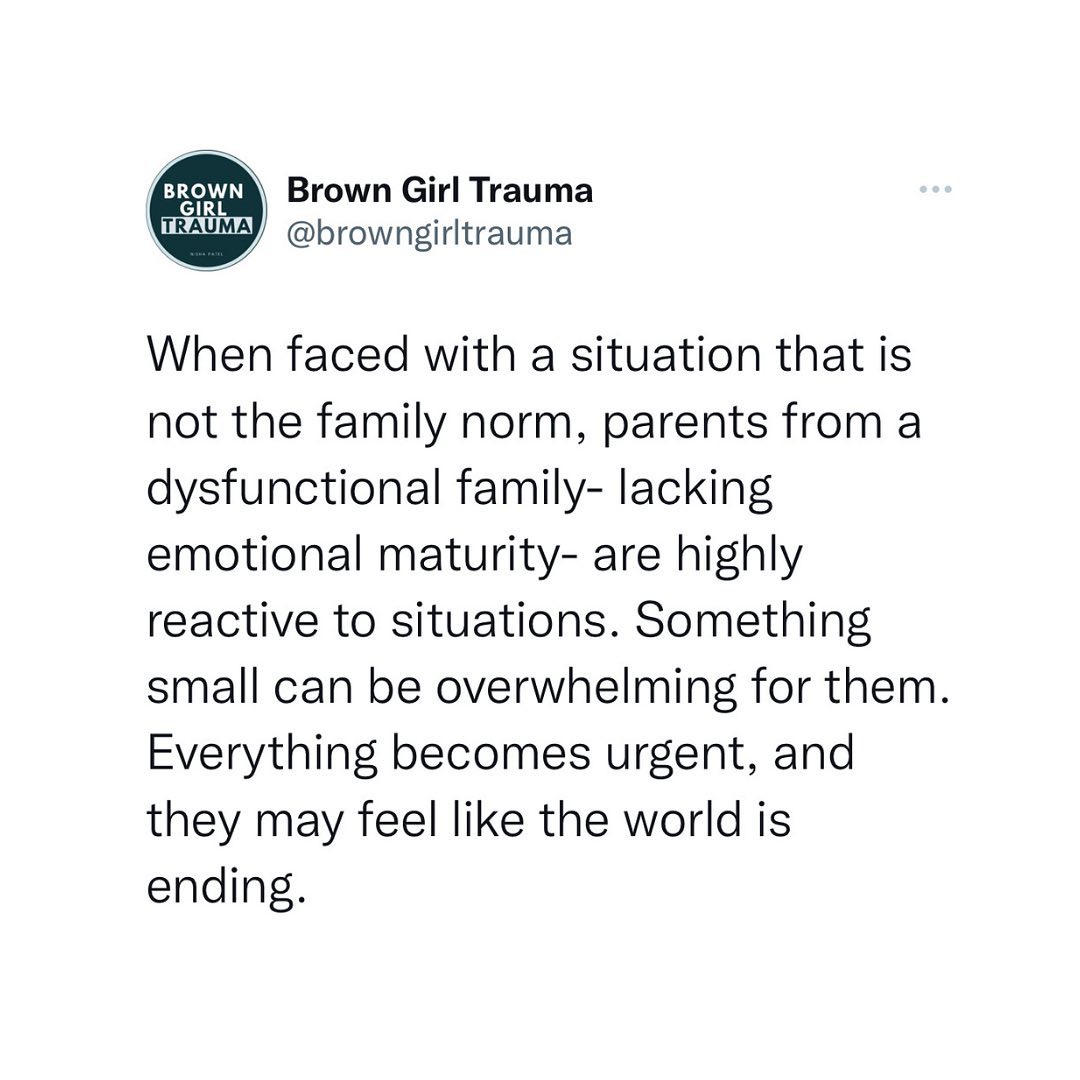 As an adult, you get to choose how you... - Brown Girl Trauma