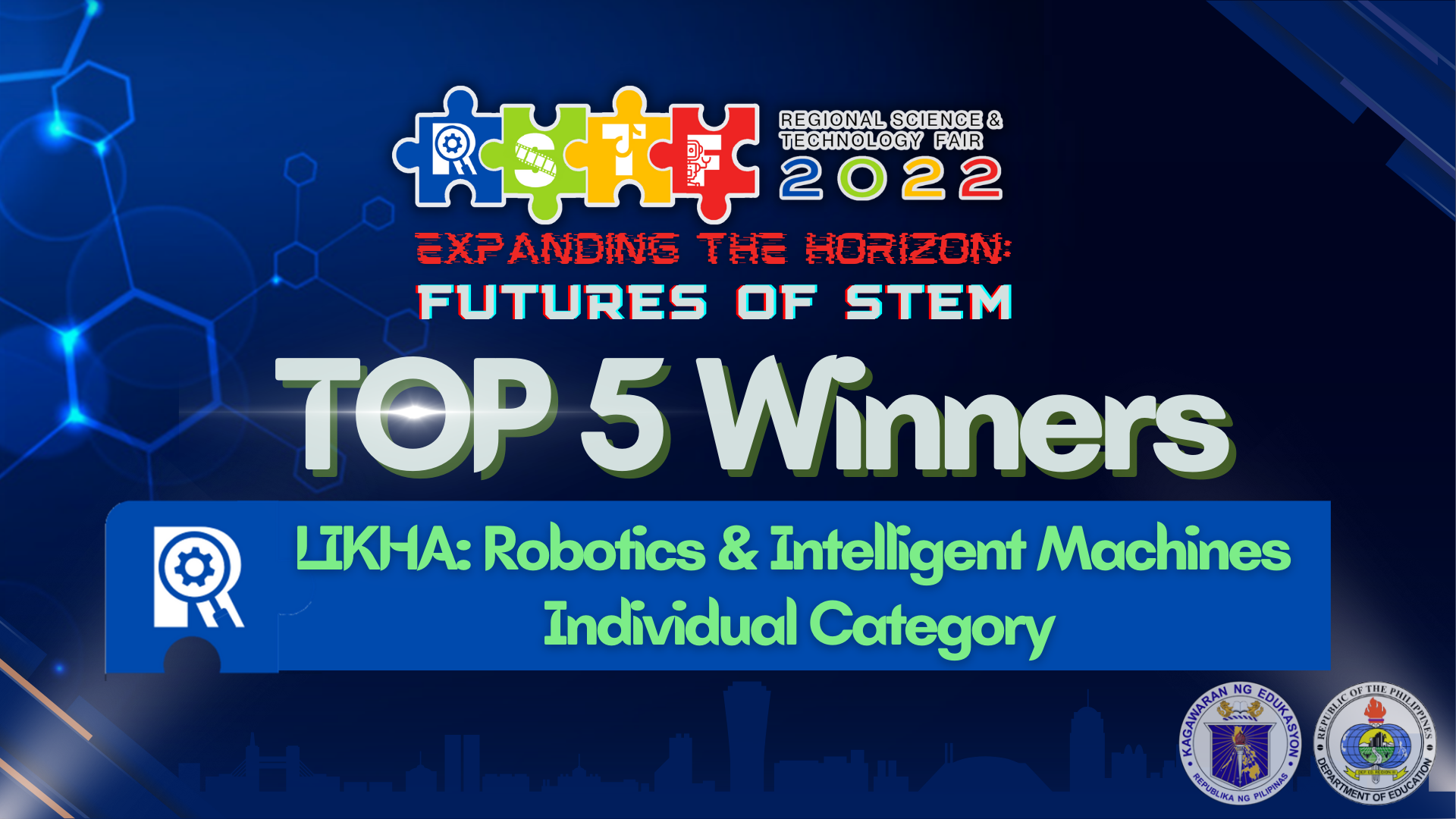 Congratulations to the TOP 5... - DepEd RO3- RSTF 2022 | Facebook