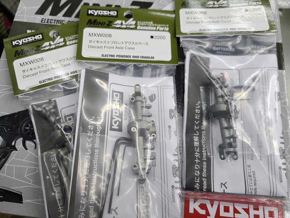 🎉New Arrived🎊Kyosho Mini-Z 4x4👍💪Metal Diecast Front Axle Case