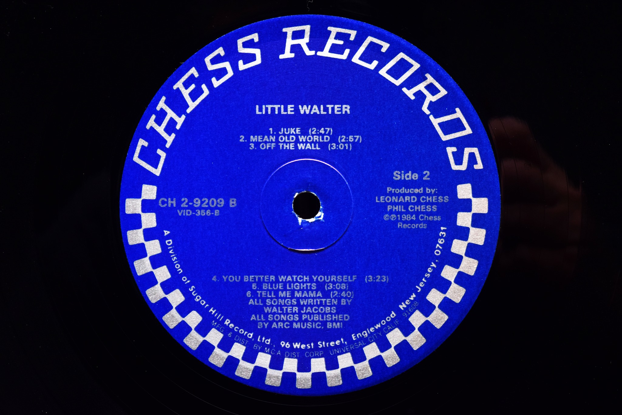 Little Walter/Hate To See You Go! Arguably, the best blues