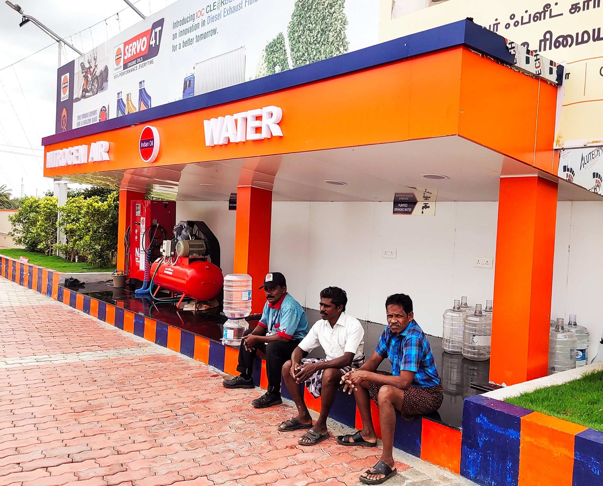 Our Best Acp Work Orange with... - Best Aluminium Acp Works
