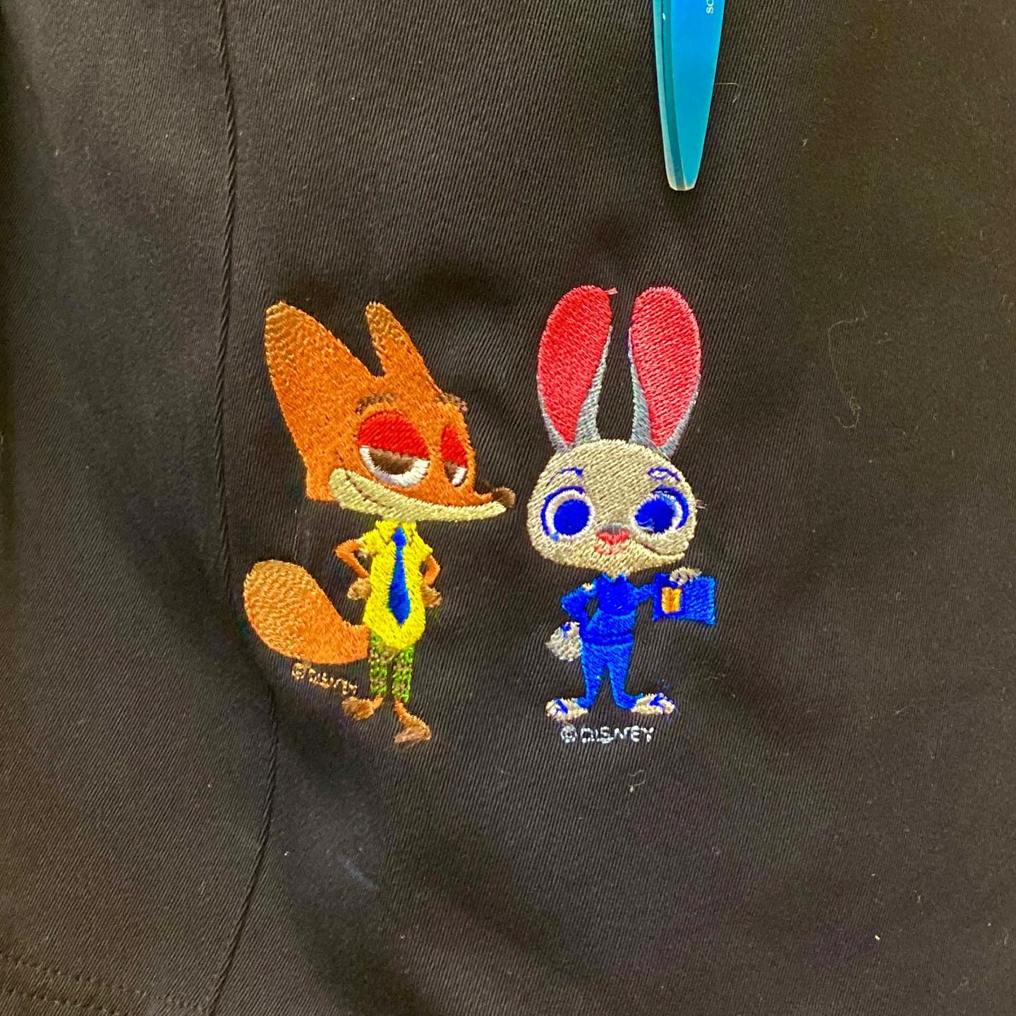 ディズニー ズートピア刺繍！ ブラザー イノヴィス NX2700D 内蔵刺繍 
