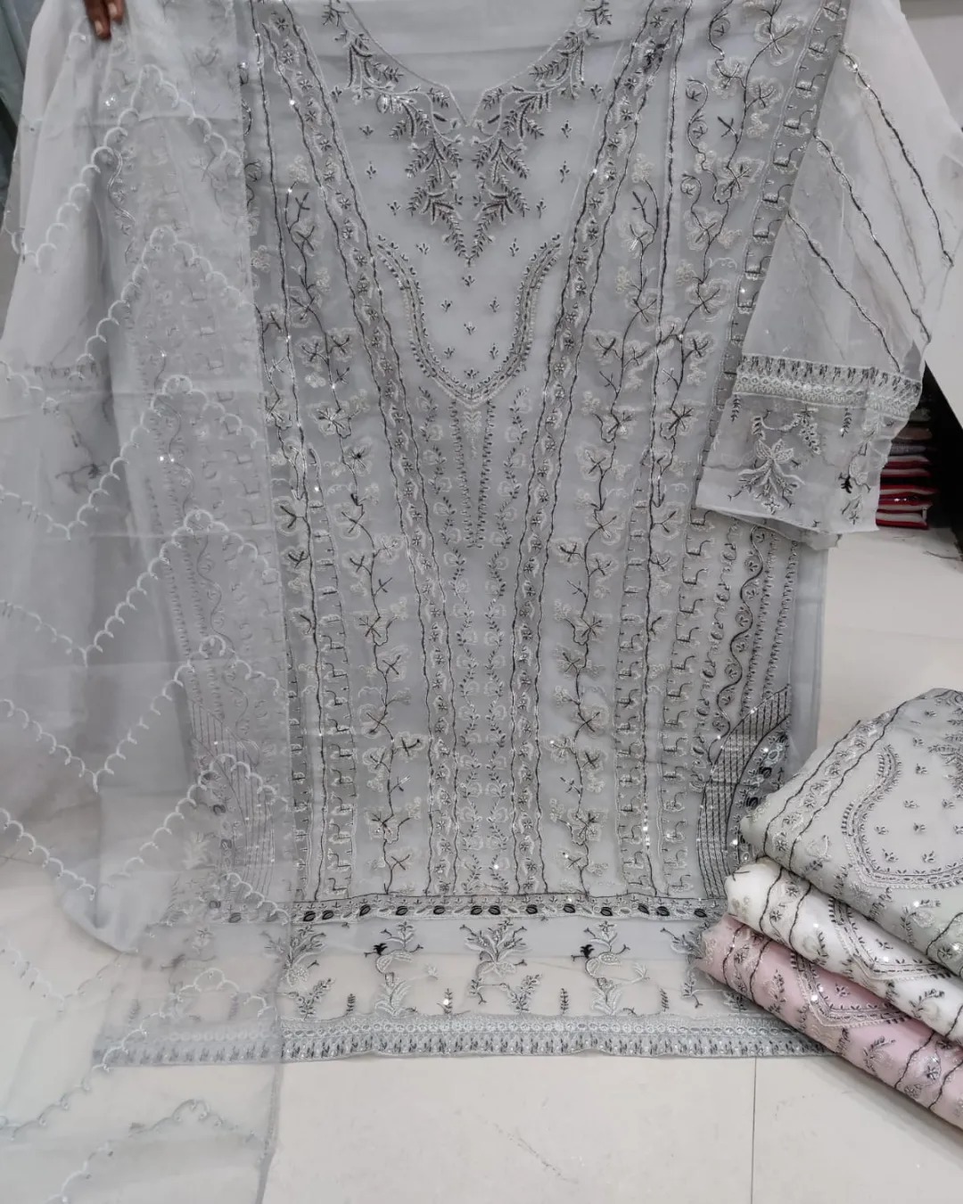Hamza - 🌟 New Wholesale Pakistani Semi-Stitch Collection! 🌟 🛍️👗 4 ...