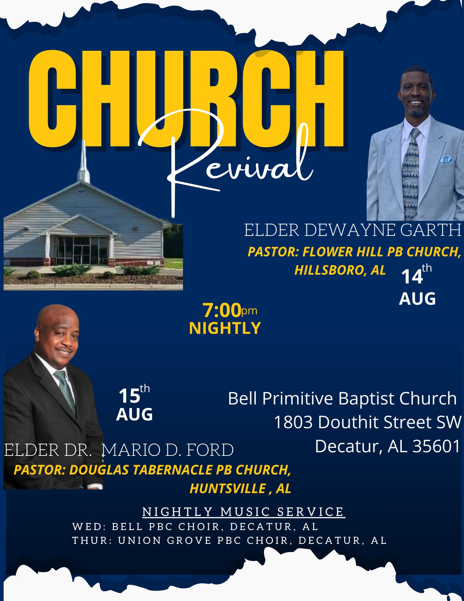 Bell P.B. Church - Join us for our final night of Revival!!! We had a ...