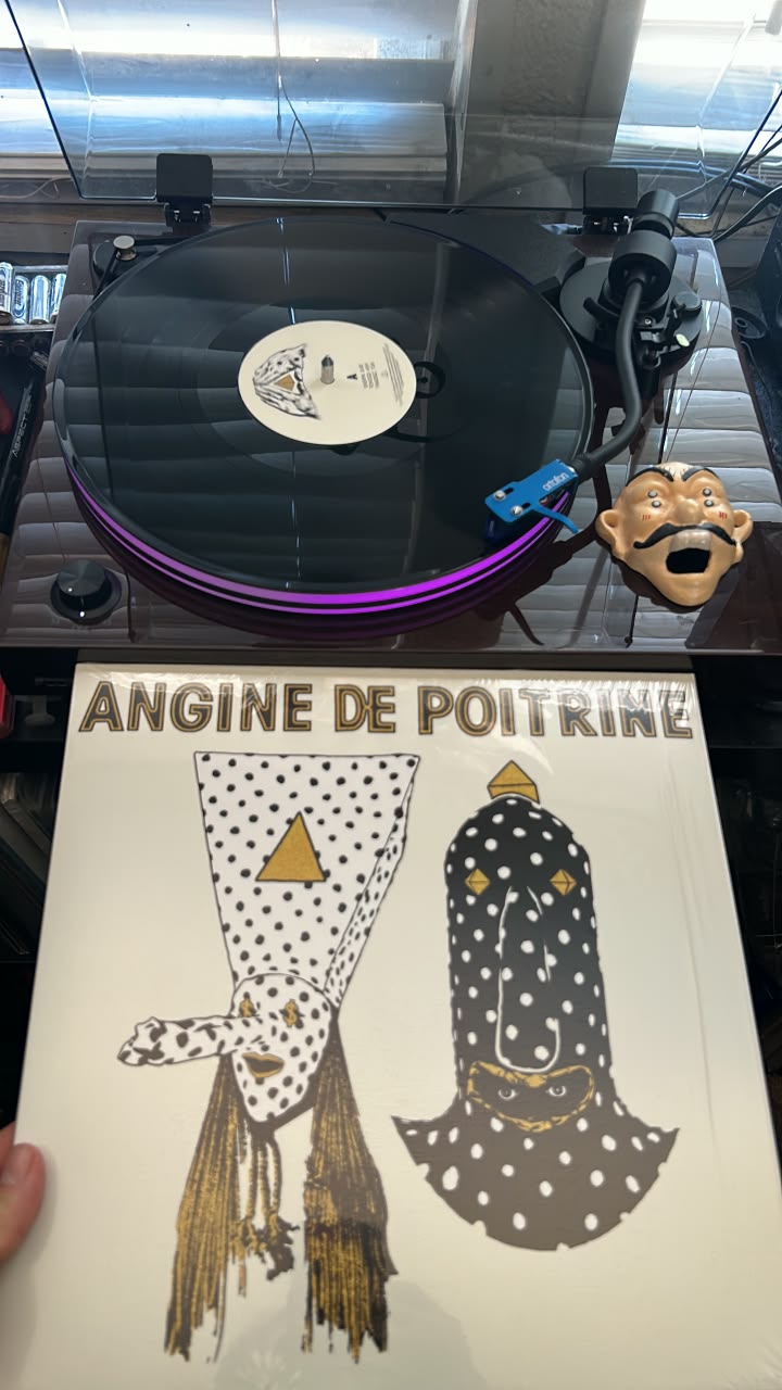 Angine De Poitrine Vol 1. & Vol. II In Stores Now ! The vinyl