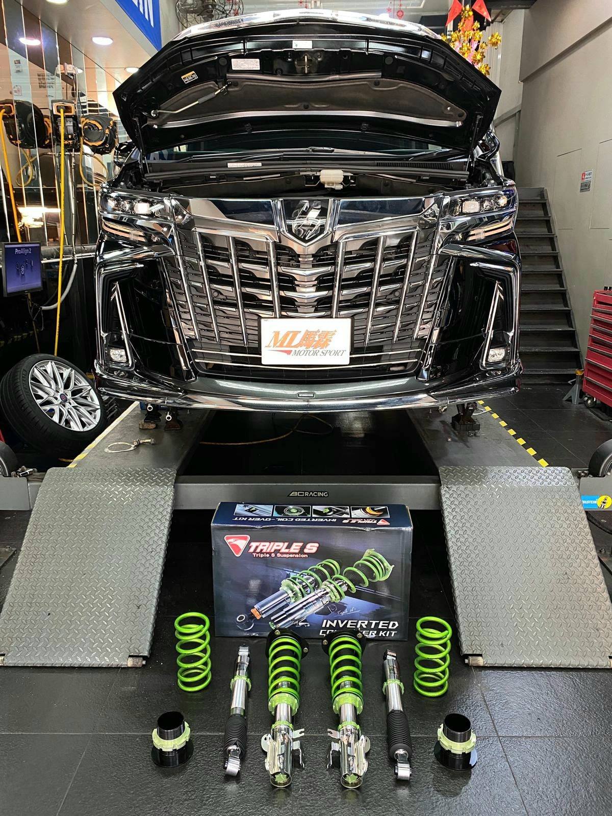 TOYOTA ALPHARD GGH30 香港車主安裝 TRIPLE S... - Triple S Suspension | Facebook