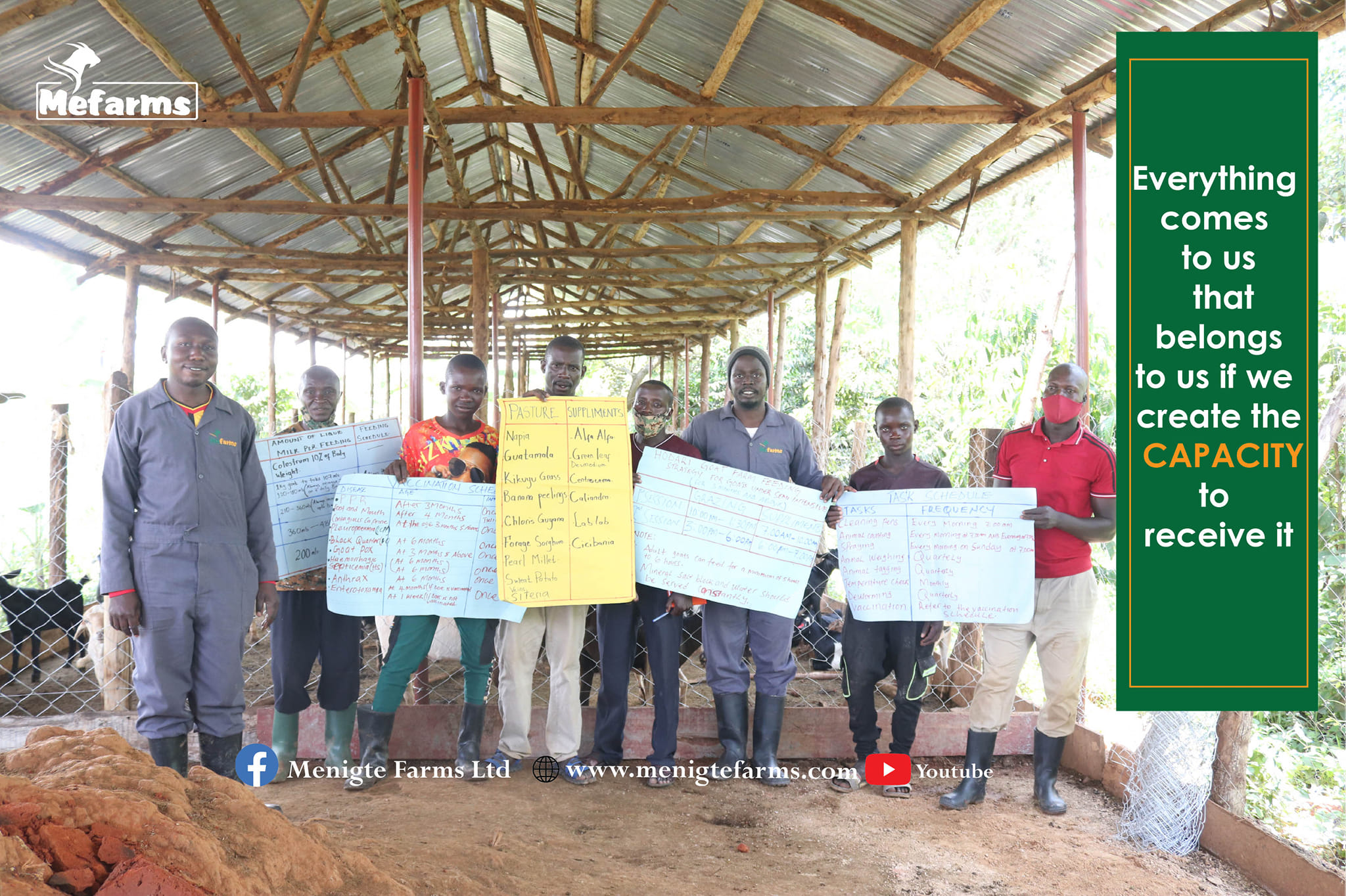 Menigte Farms Ltd - IT COULD TAKE A SINGLE CAPACITY BUILDING TO ...