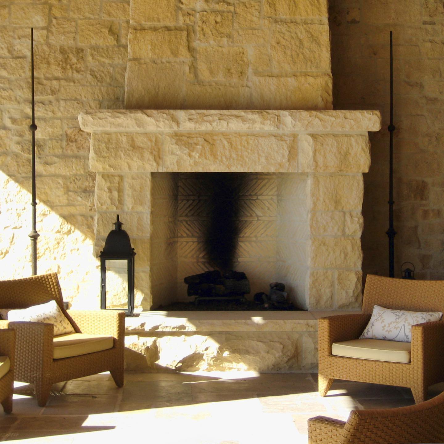 Maiden Stone Inc. - The Faune Limestone paving in a Flamed finish looks ...