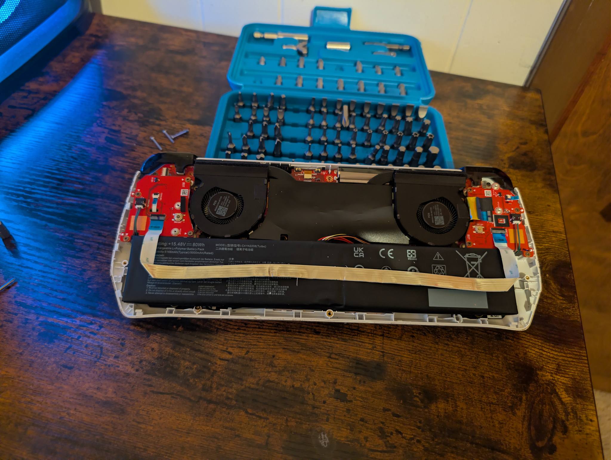 jsaux 65wh battery replacement issue with rog ally z1 extreme?