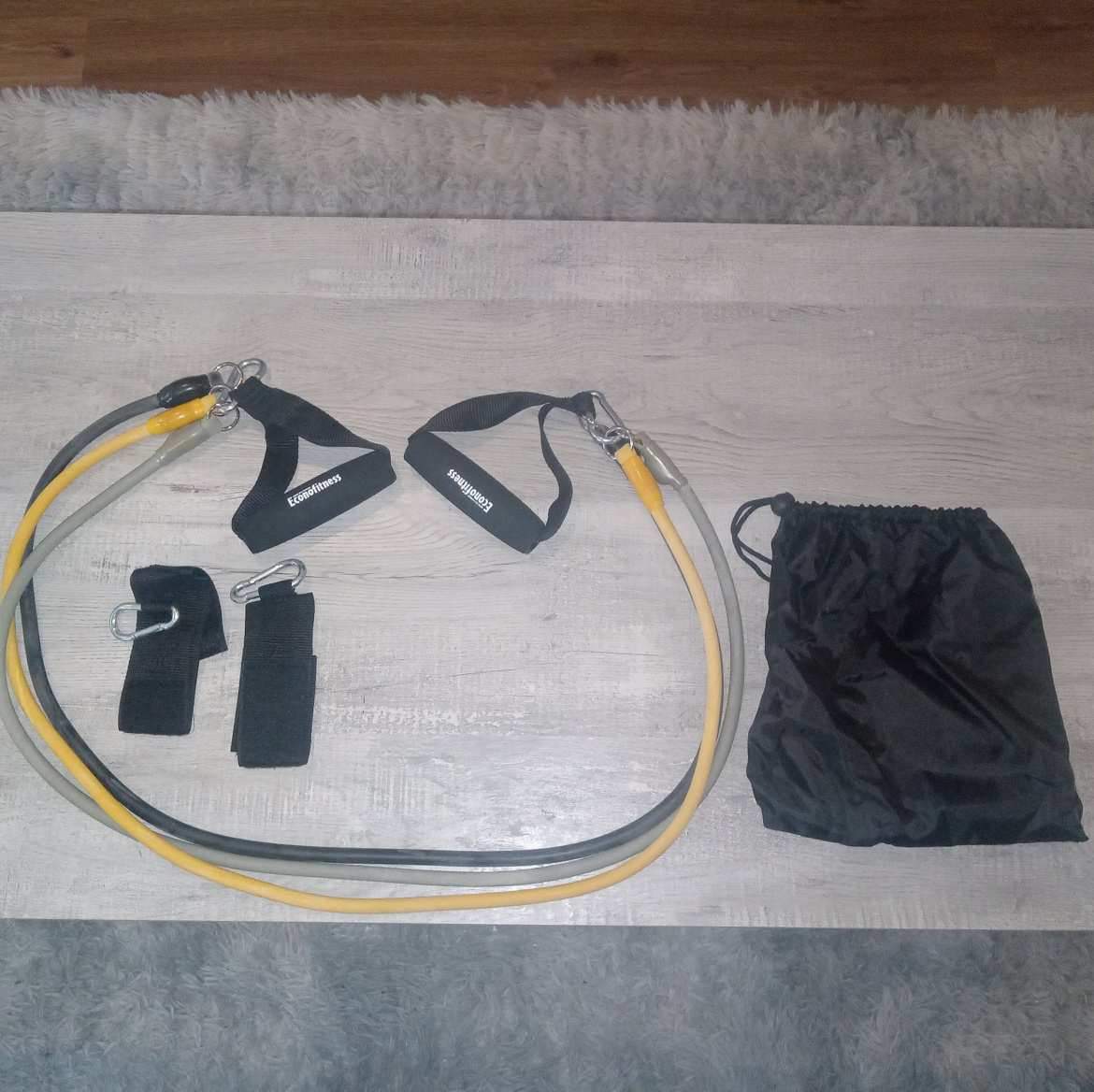 Ensemble De Résistance Pour Entraînement À Domicile, Noir 15Lb[u14650