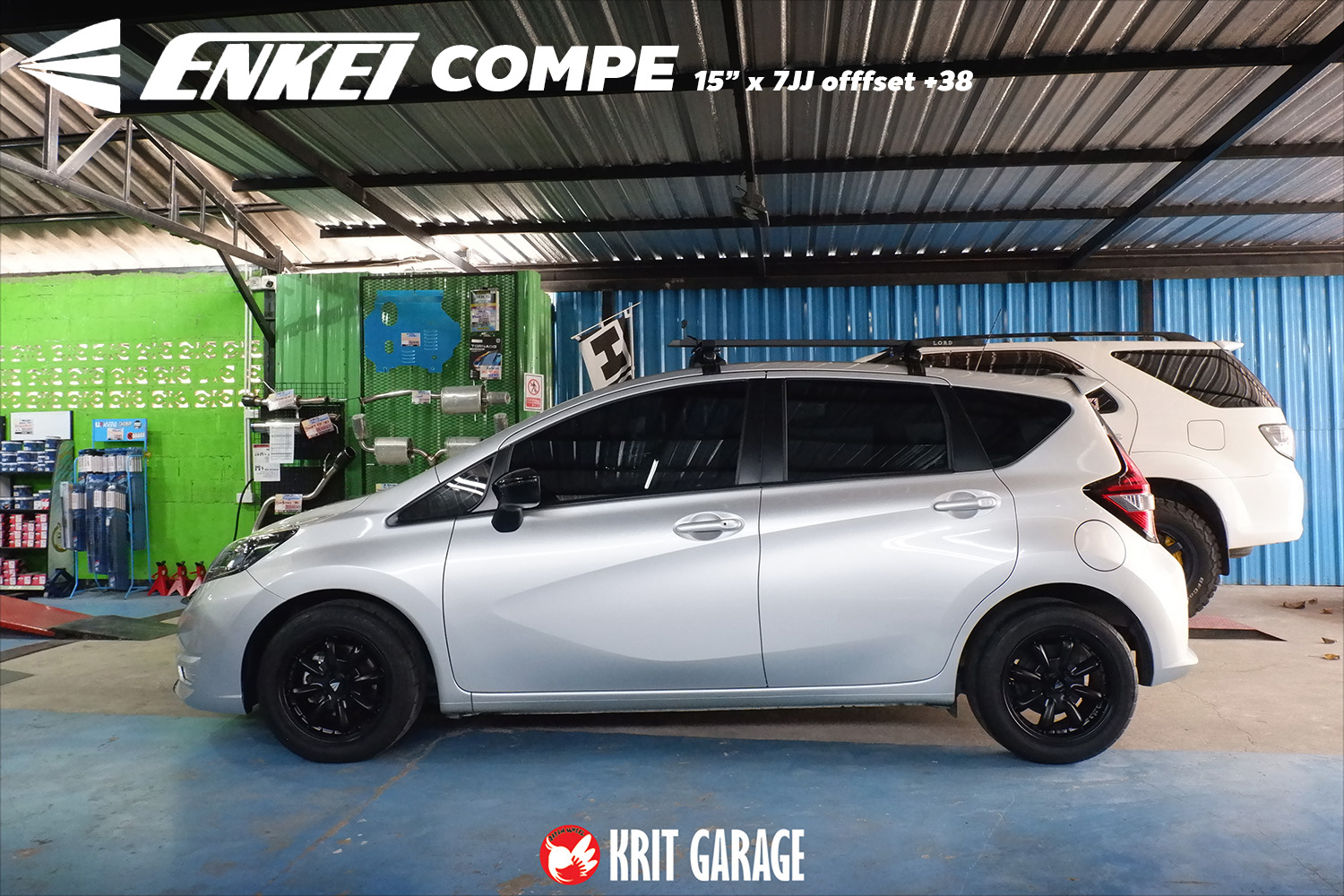 #Nissan Note... - Krit Garage Racing ล้อแท้ แต่งรถ