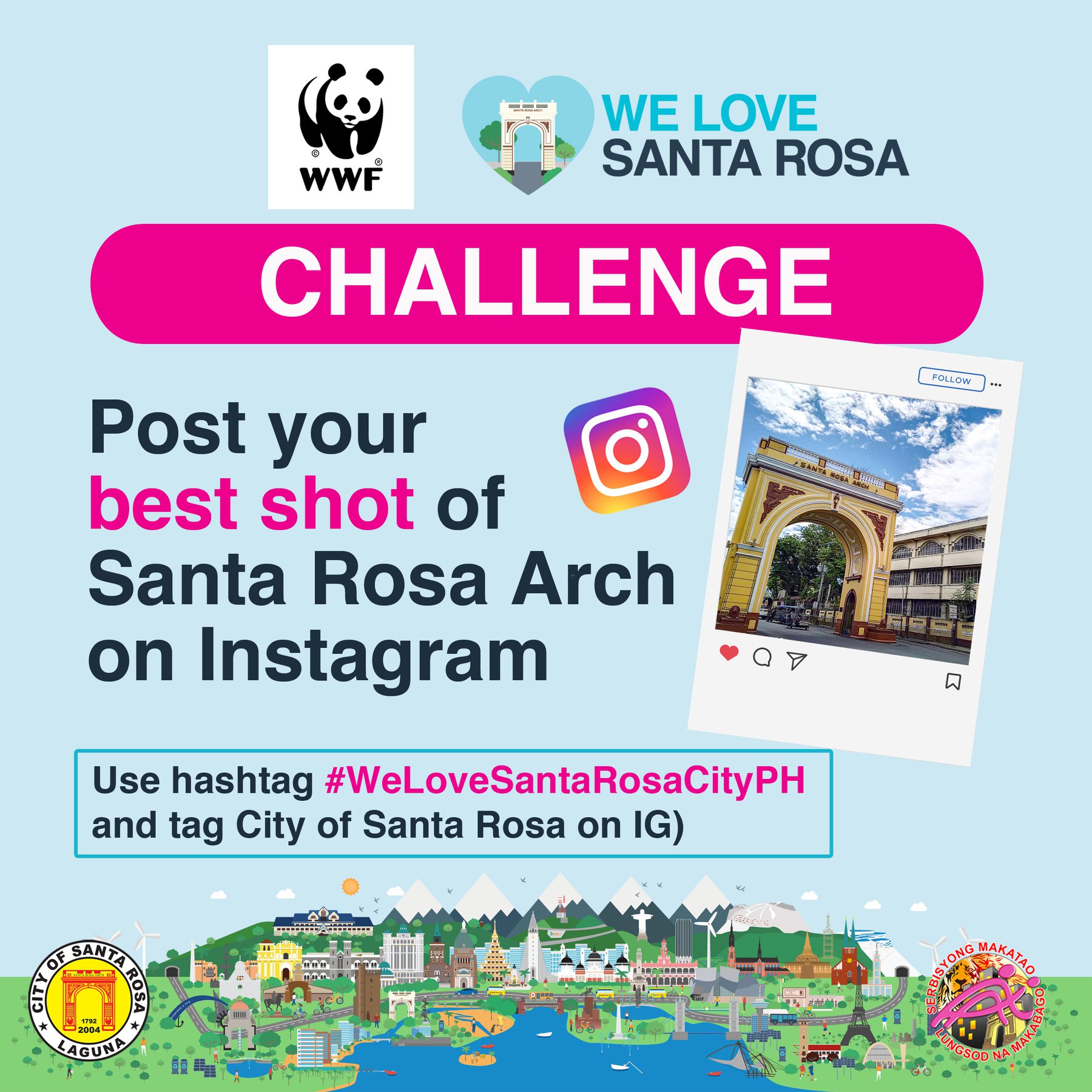 Santa Rosa City Government - #WeLoveSantaRosaCityPH CHALLENGE | Santa ...