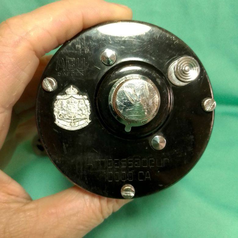 Abu Ambassadeur 10000 CA, Automatic 2 speed reel. Made in Sweden