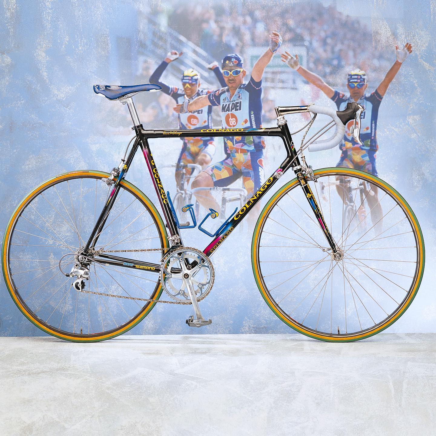 Colnago C40 ♣️ The 1995 edition of Paris–Roubaix marked a major