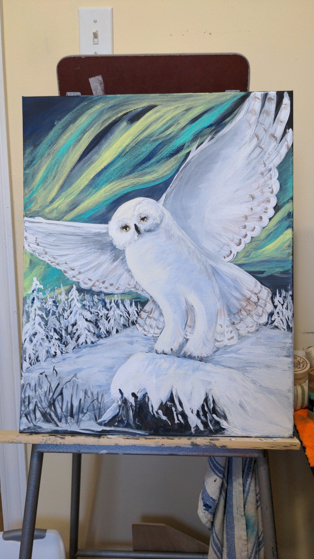 My work in progress started about a month ago