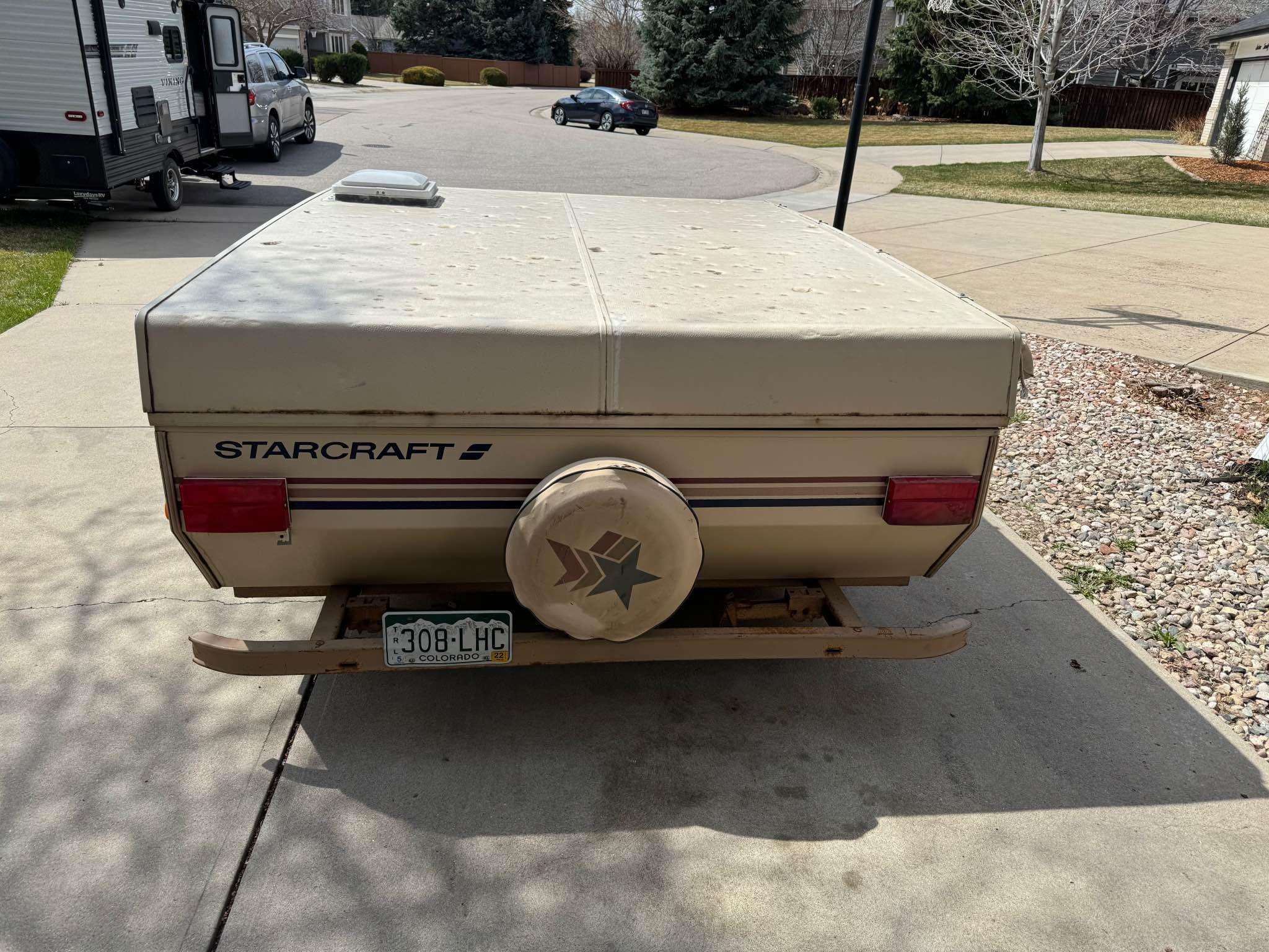 1987 StarCraft Starblazer popup camper - RVs & Campers - Fort Collins ...