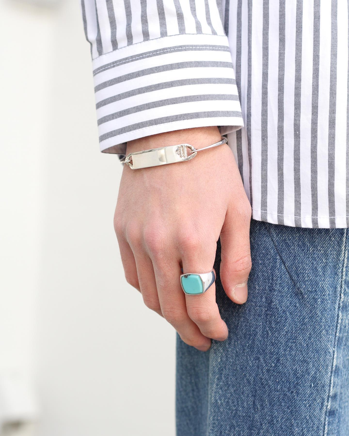 BUNNEY Identity Gate Bangle シルバー バングル 【公式通販】