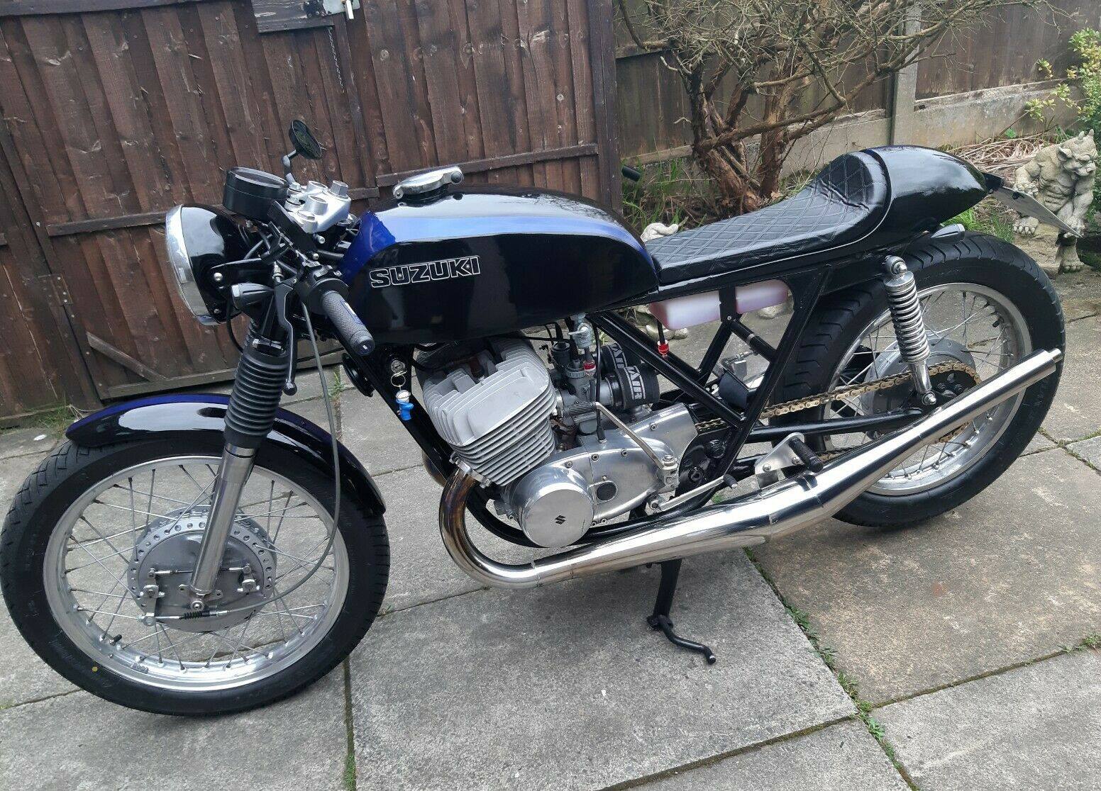 1975 Suzuki T500 Titan in Café Racer... - Classic 2 Strokes | Facebook