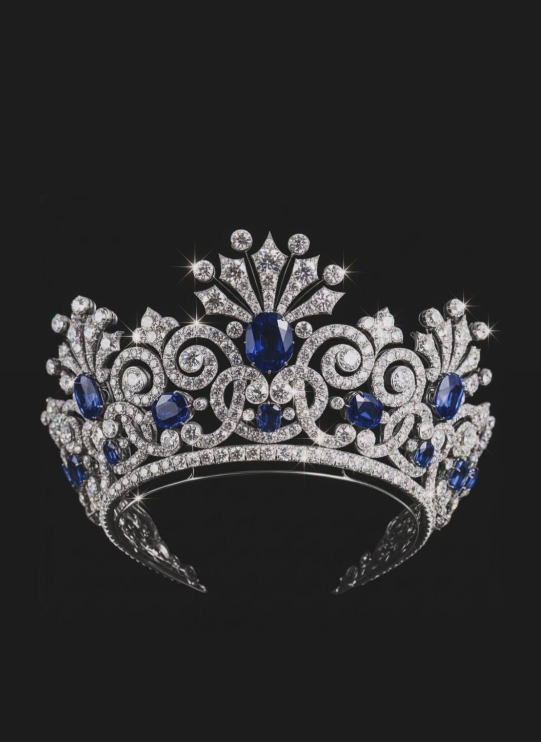 アクセサリー tiara Tiara de zafiros de la zarina Alejandra Feodorovna de Rusia