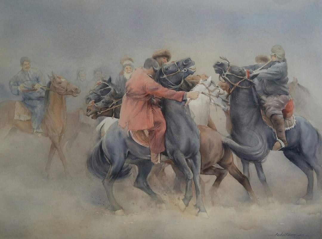 Water Color Painting by Rashed... - Talents of Afghanistan
