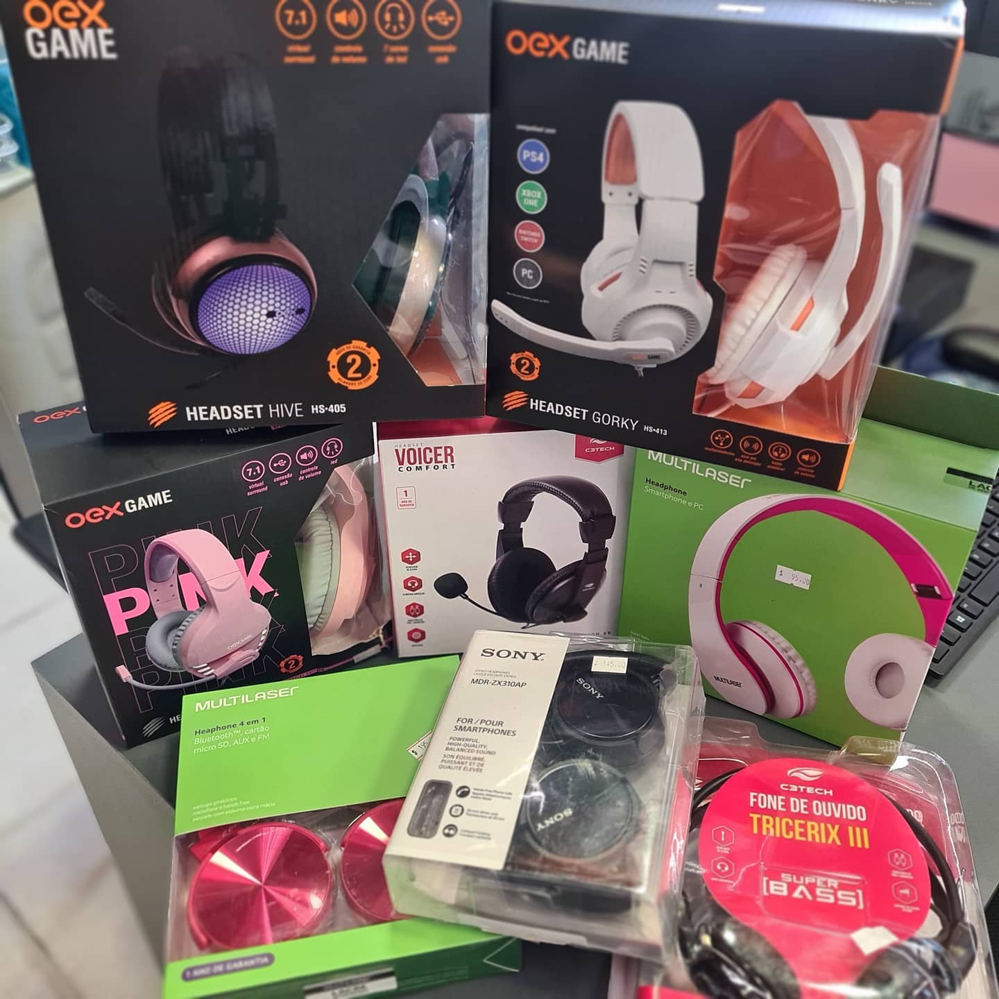 Headsets de várias marcas, modelos e... - Acesso Informática