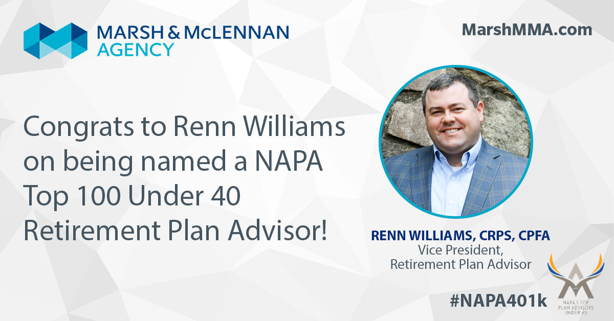 Congratulations to... - Marsh McLennan Agency - Southeast