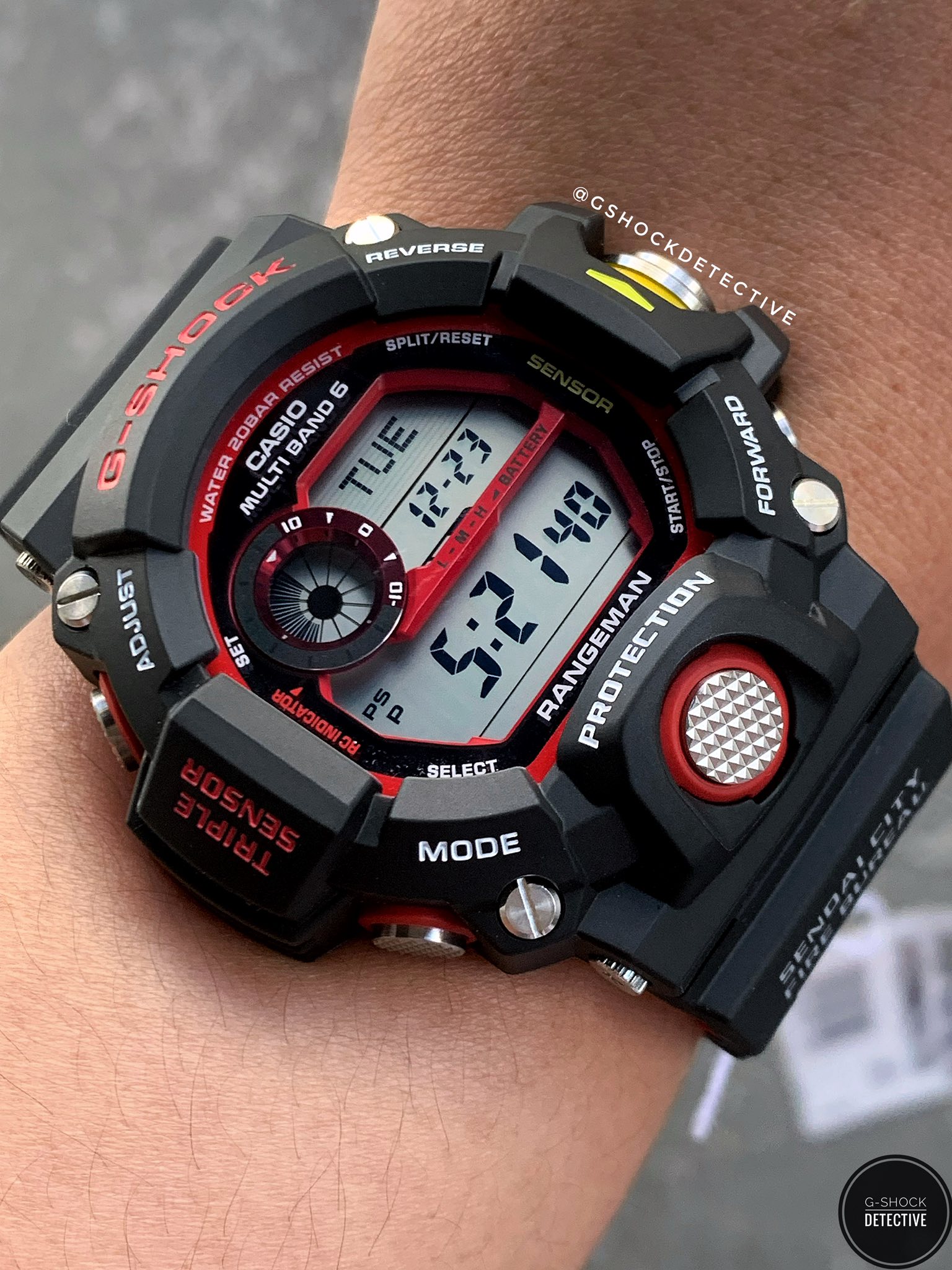 Rangeman GW-9400NFST-1 Kobe Sendai Fire Bureau special edition watch