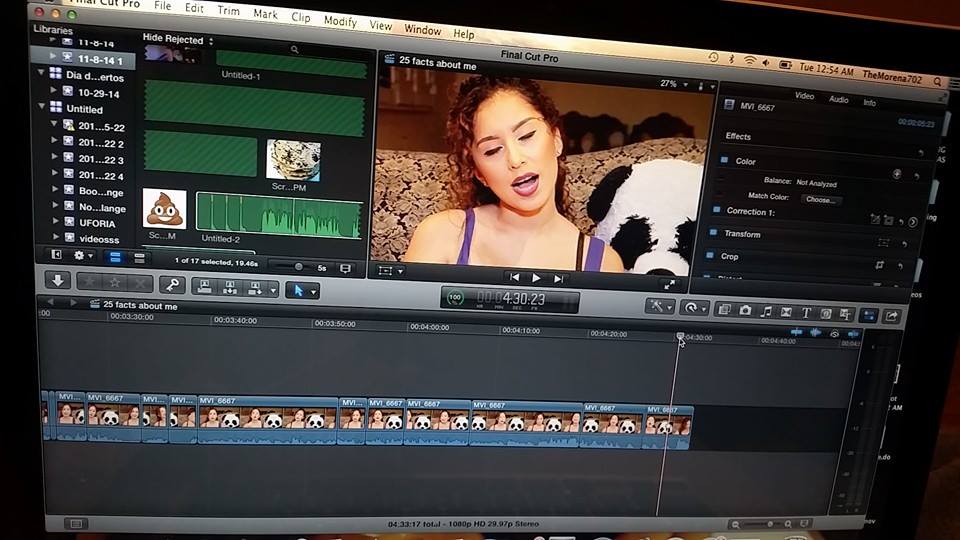 The Morena 702 - Almost done editing this porn video for yall lmao ...