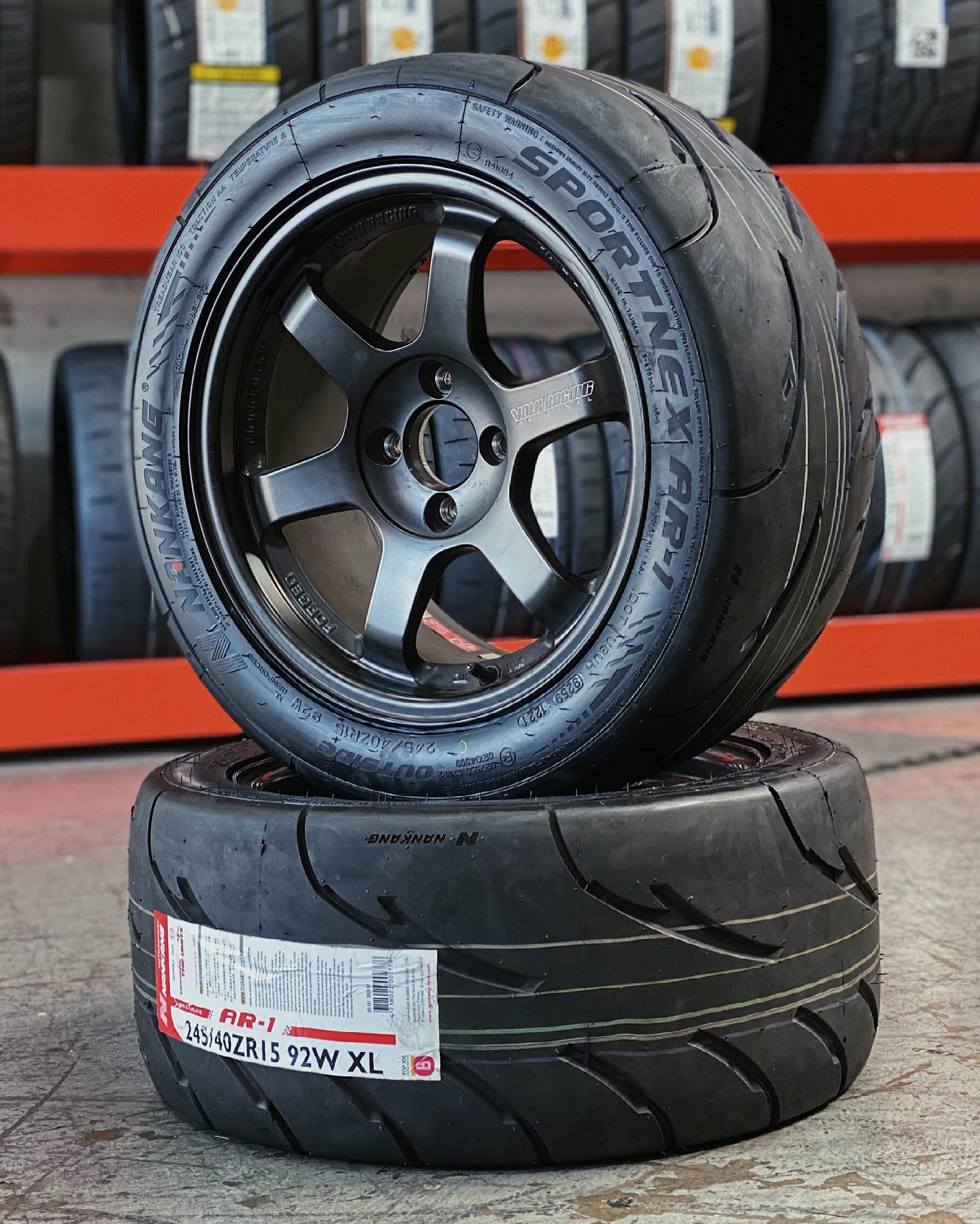 R Compound USA - 245/40/15 Nankang AR-1’s on 15x8 Volk... | Facebook