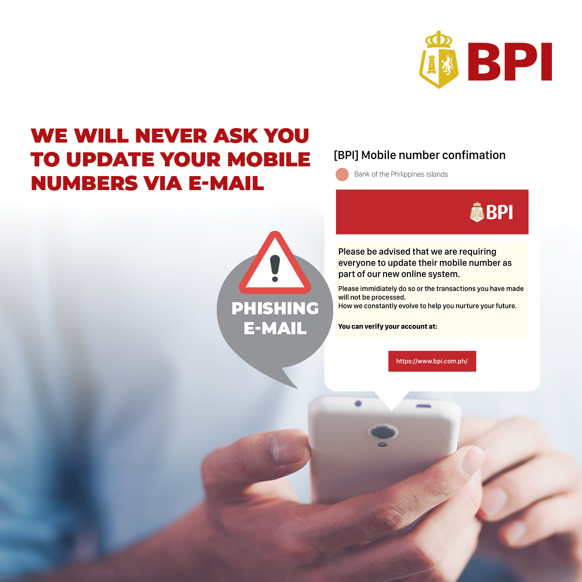 BPI - #BPIcybersecuriTips: Nakatanggap ka ba ng email na... | Facebook