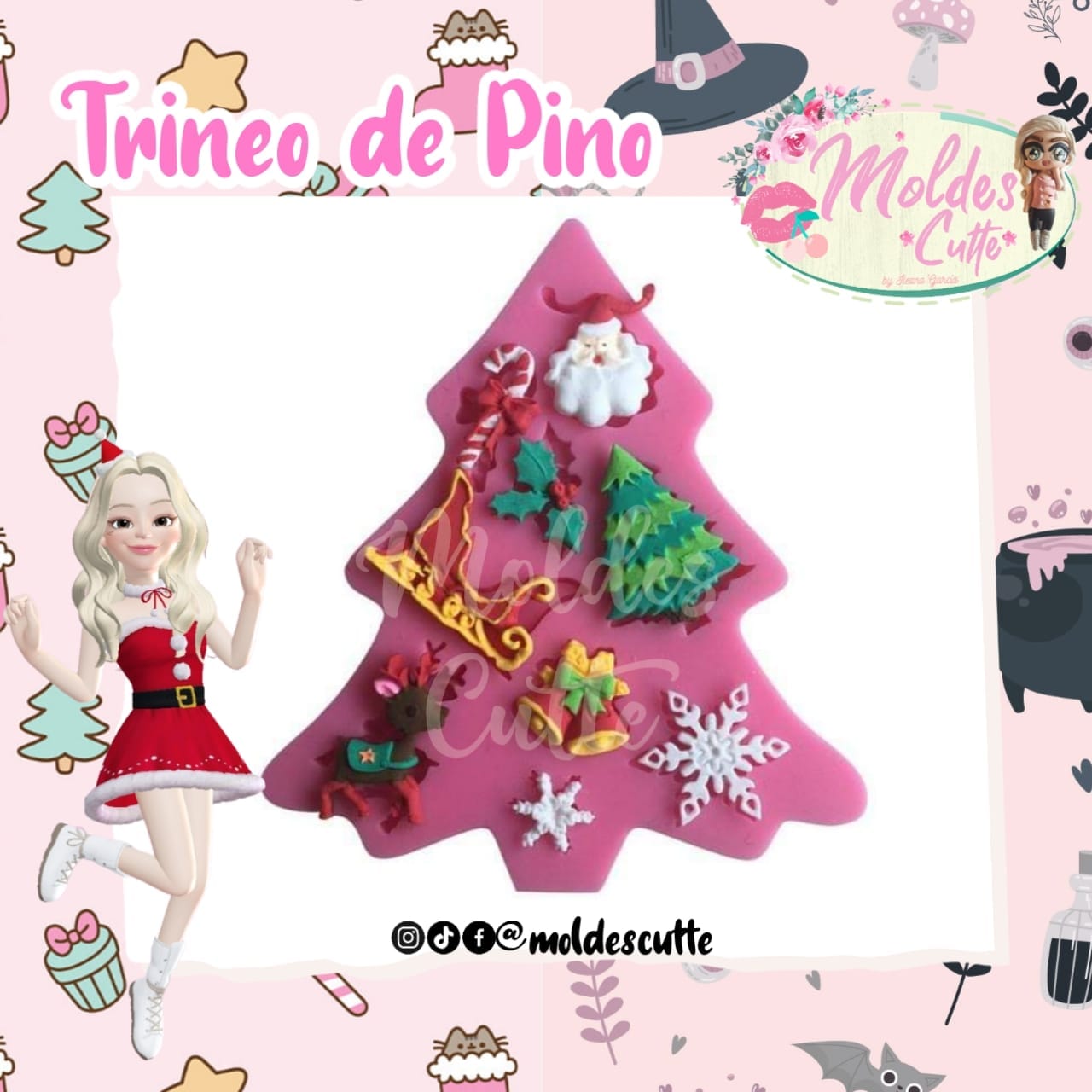 Moldes Cutte - ☃️🎄yaaa está más cerca la navidad 🥰💋 y...