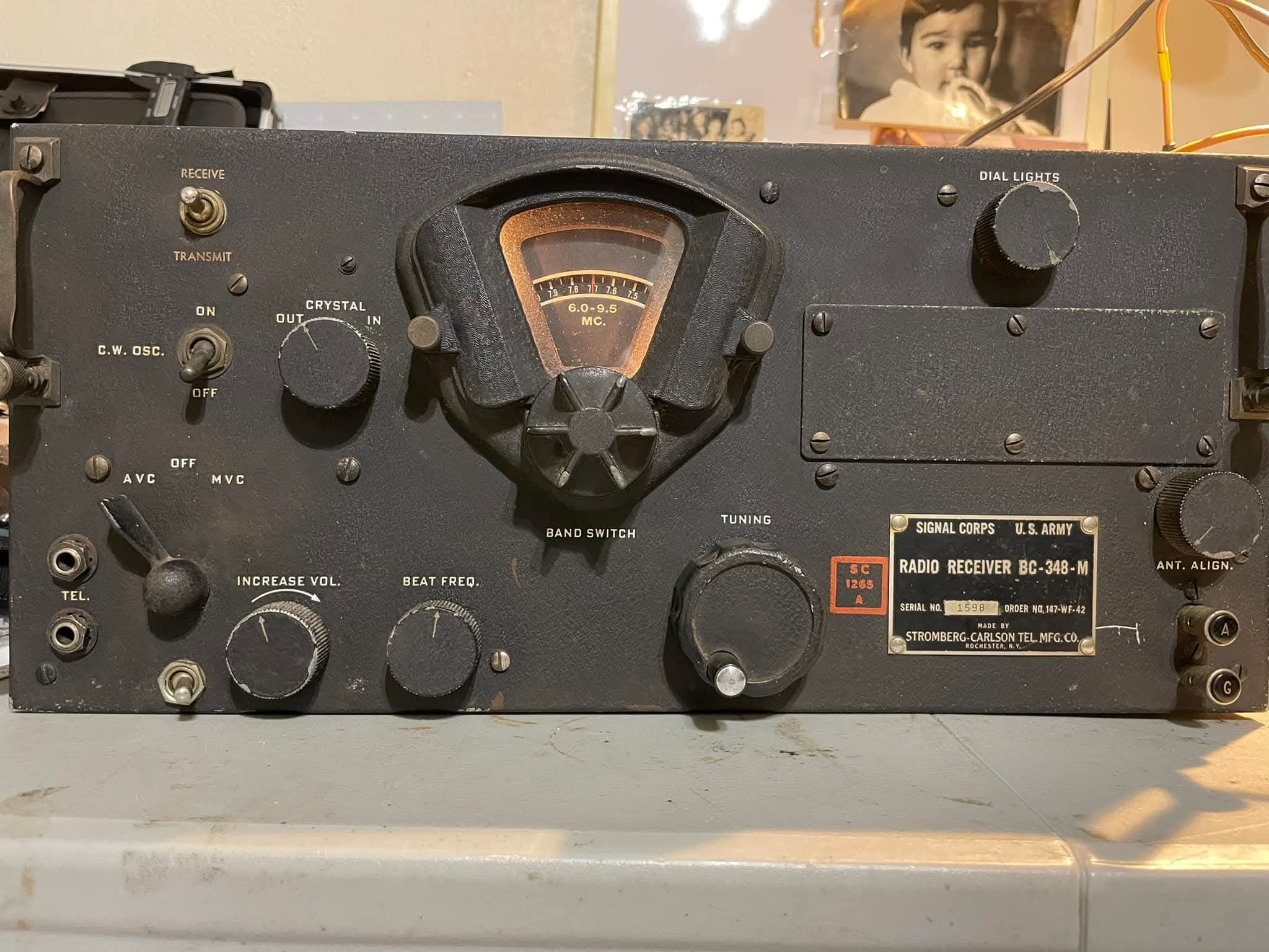 BC-348 Receiver | Facebook