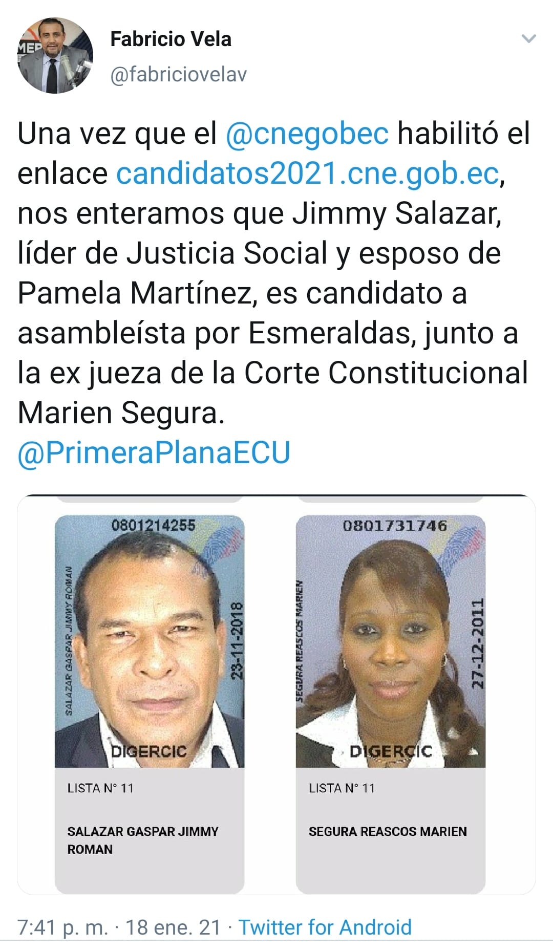 ⭕ A 20 días de las... - Concertación Cívica Nacional | Facebook