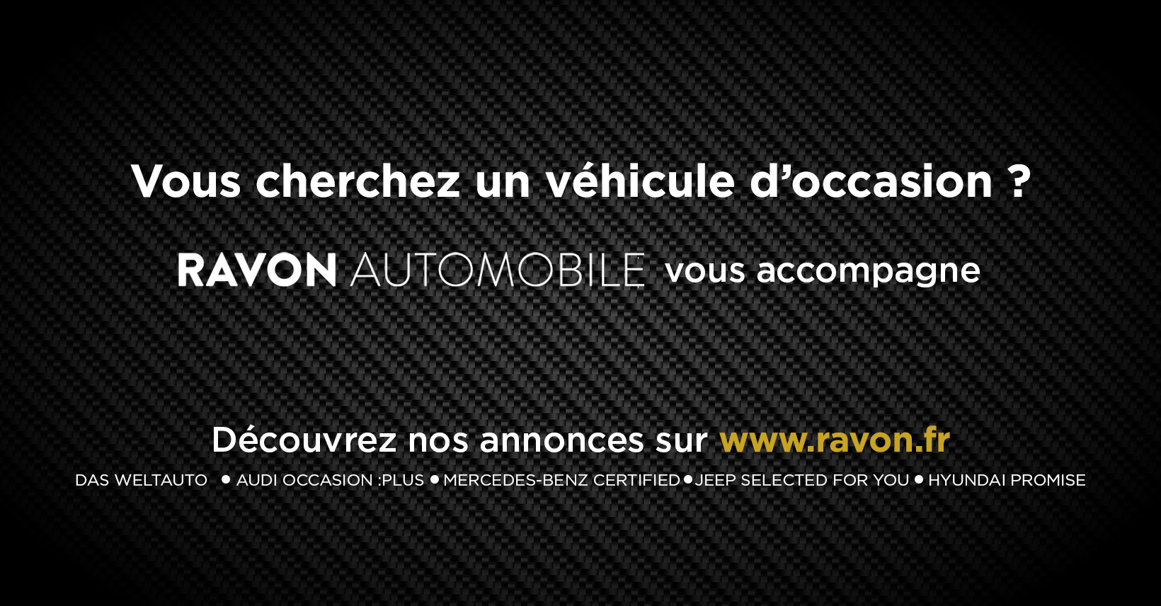 Mon occasion chez Ravon