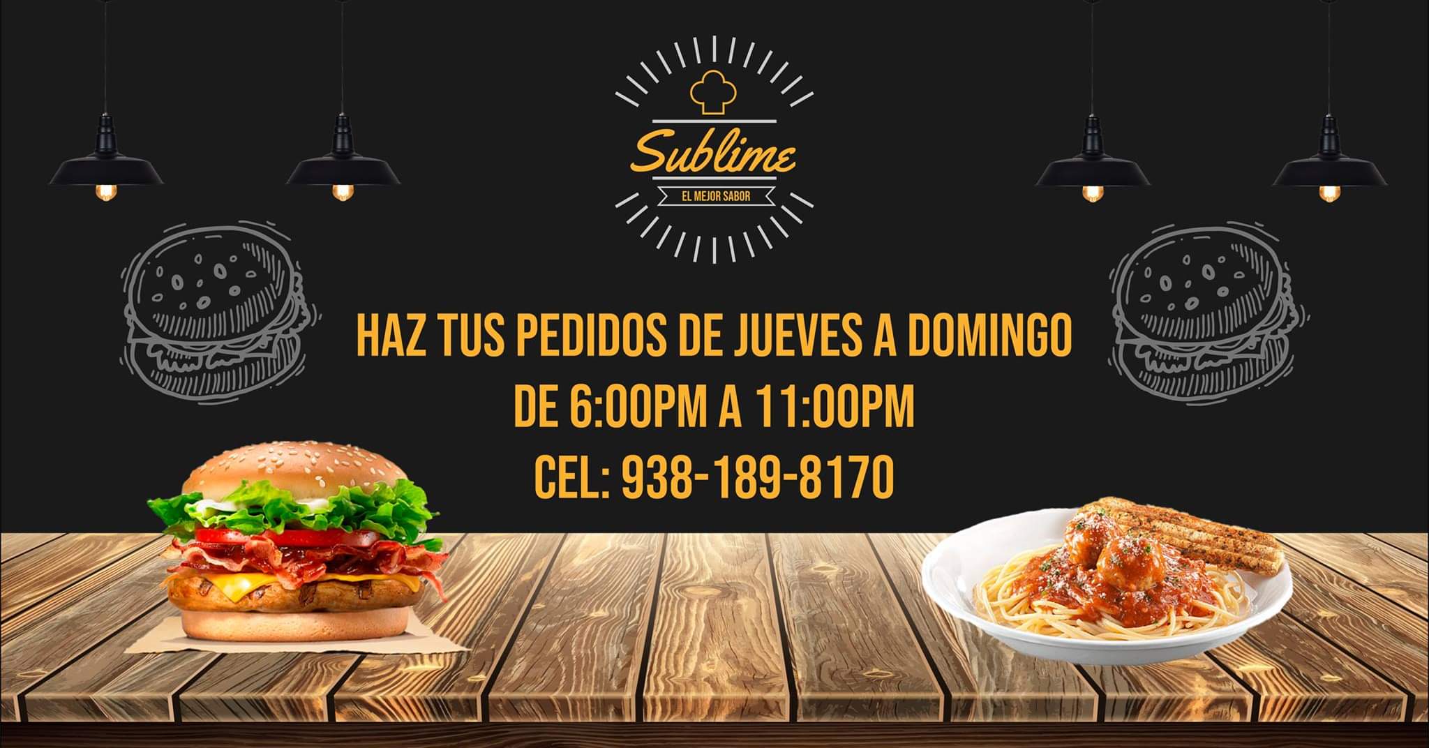 Sublime - Donde la comida habla con el paladar - Home