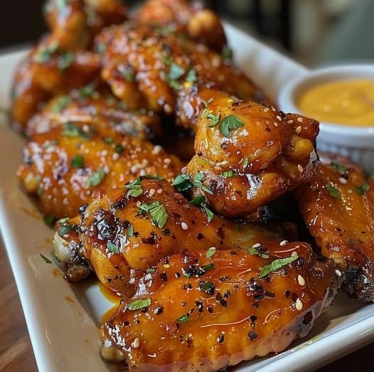 Wild wing station 😩 10pc honey hot with lemon pepper seasoning