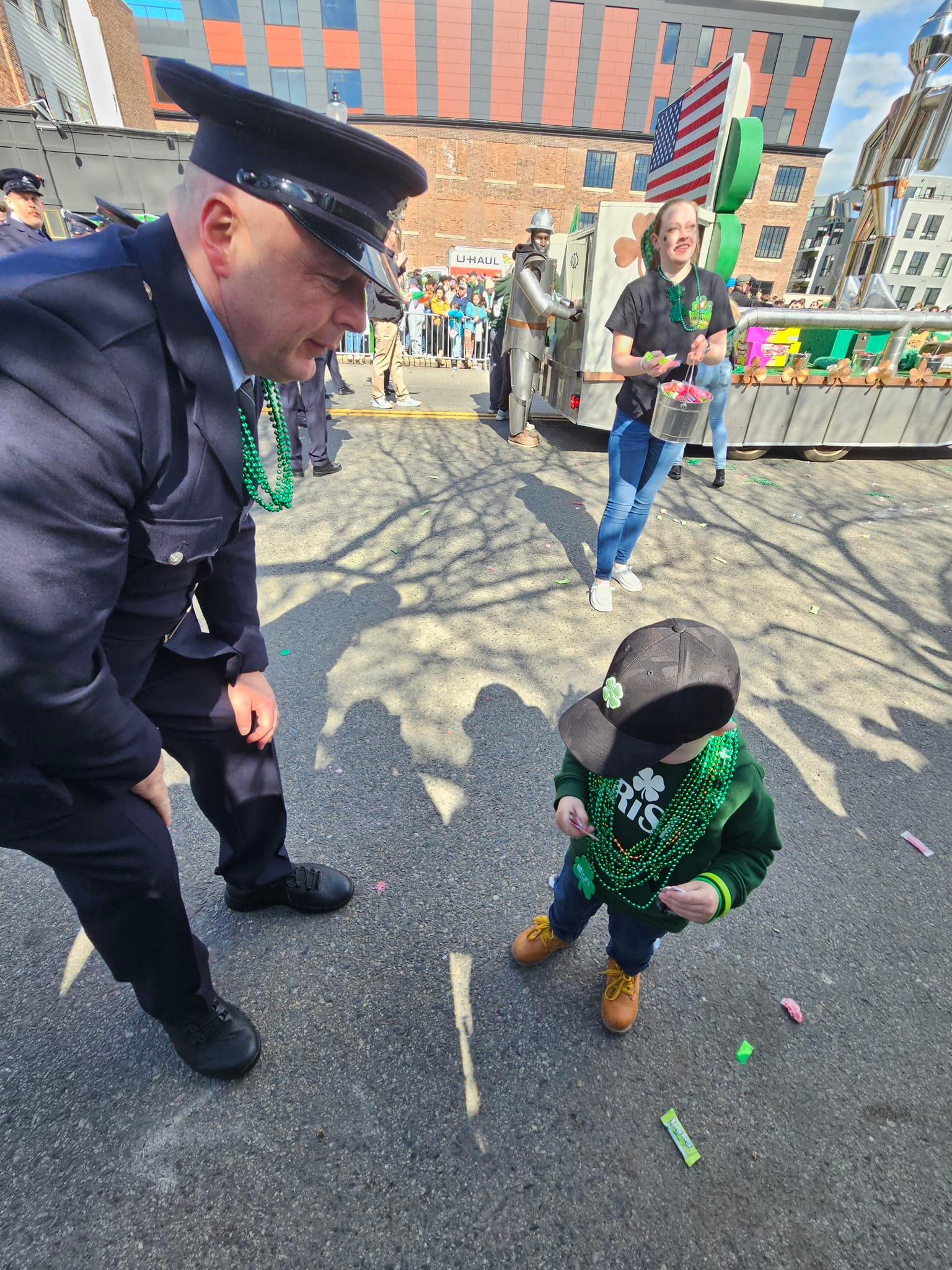 Body Bébé 1ère Saint Patrick – 'Officier Cutie' Ou 'Active Doodie', Taille NB-24, Neuf Avec étiquettes