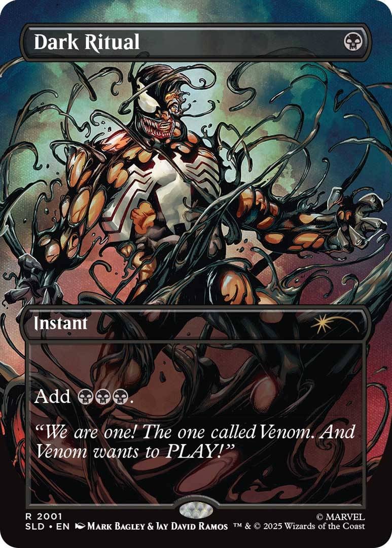 Spider-Man secret lairs and Venom Unleashed drop cards announced
