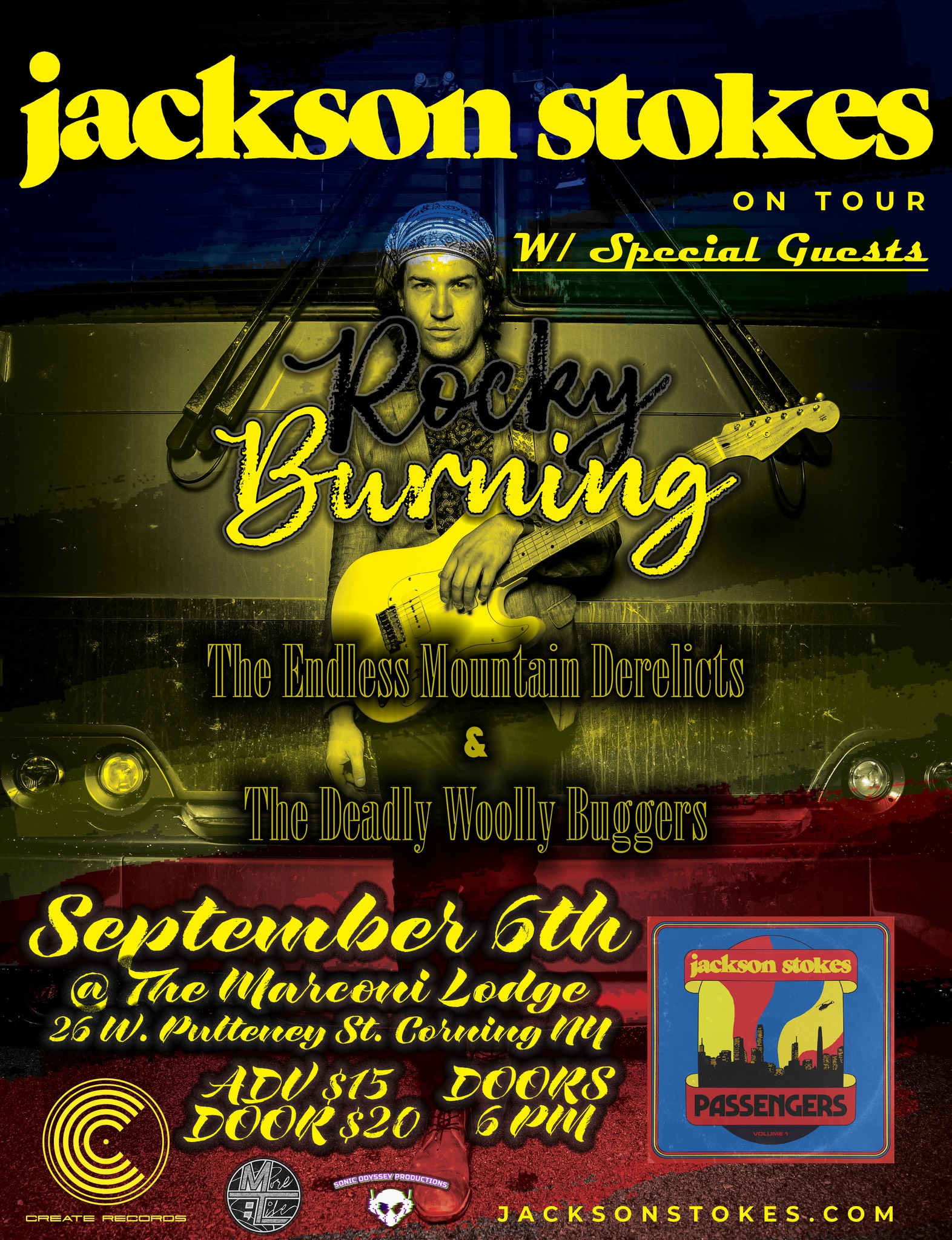 Jackson Stokes with special guests Rocky Burning,Endless Mountain ...