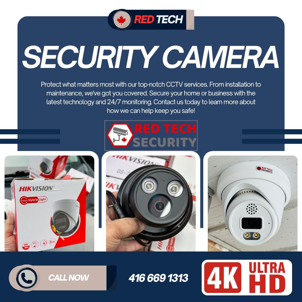 Red Tech Security | Brampton ON