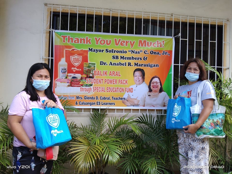Distribution of Hygiene Kit. - DepEd Tayo Caluangan ES | Facebook
