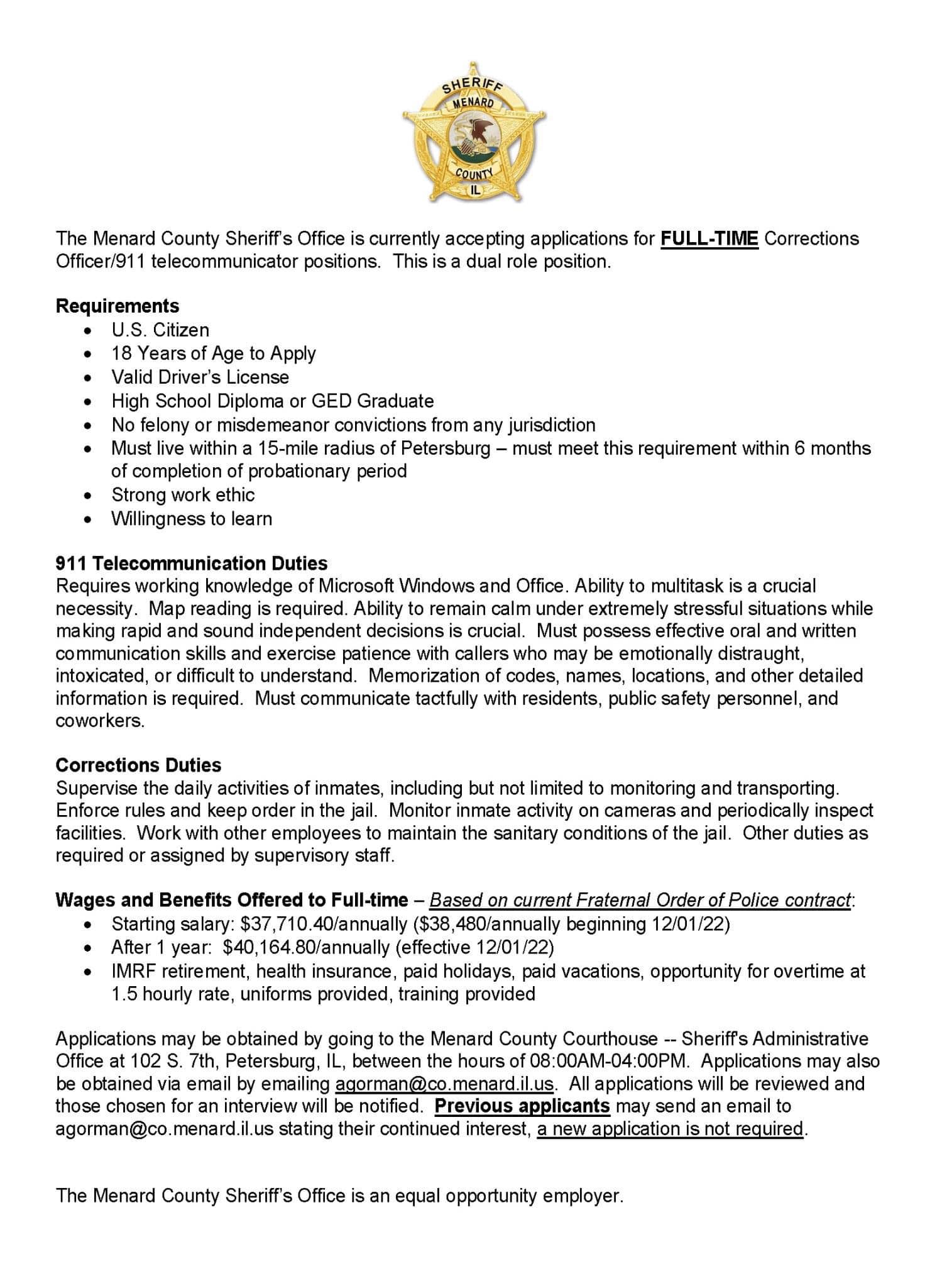 Menard County Sheriff's Office