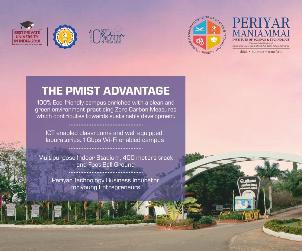An... - Periyar Maniammai Institute Of Science & Technology