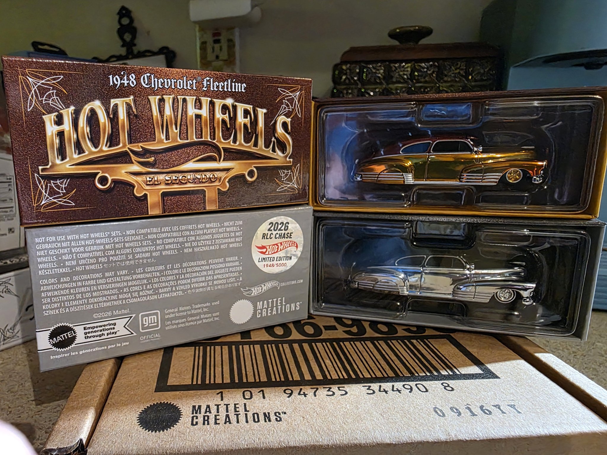 The Hot Wheels RLC Exclusive 1948 Chevy Fleetline With CHASE