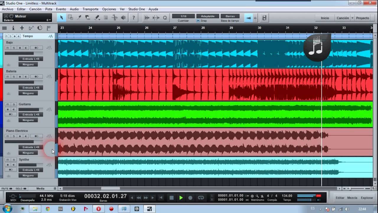Multitracks - Secuencias