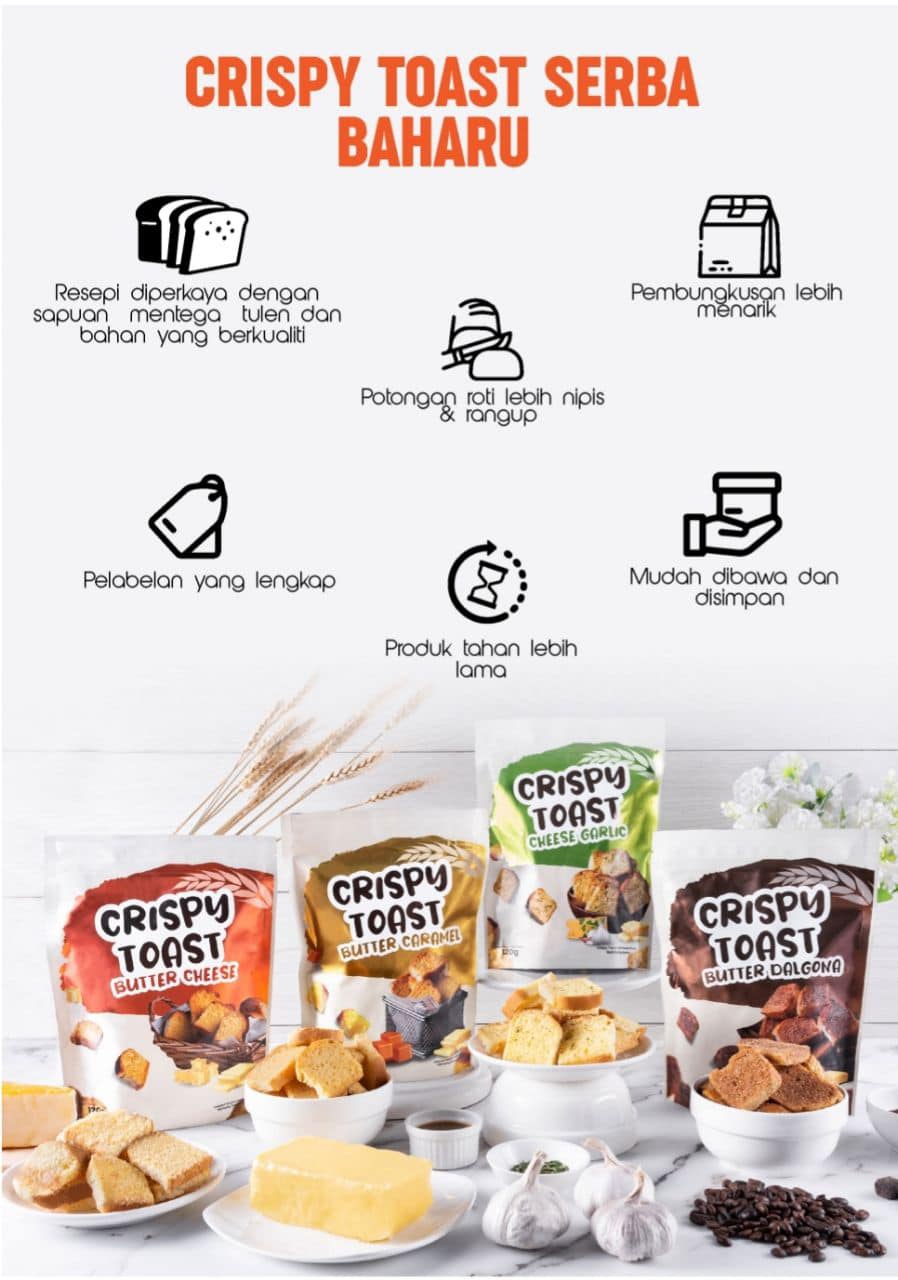 Crispy - Roti Paling Lejen Banyak-banyak roti, roti kering paling lejen ...
