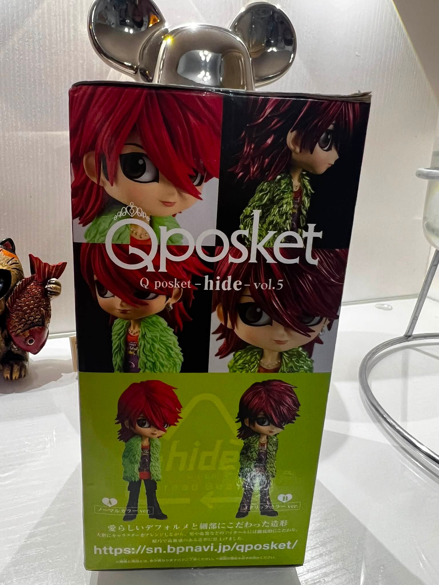 全新 Qposket hide 公仔 $250/2盒 مع ن Ahide BANPRESTO めめの円